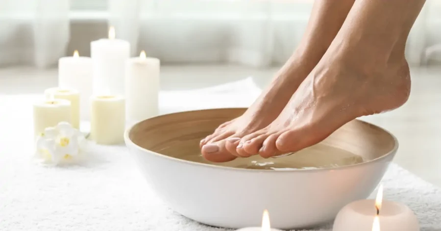 L'Oasis de Détente: Un Bain de Pied, Un Plaisir Reposant