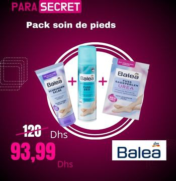 Coffret soin de pieds-balea