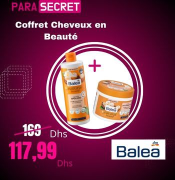 Coffret Cheveux en Beauté-balea