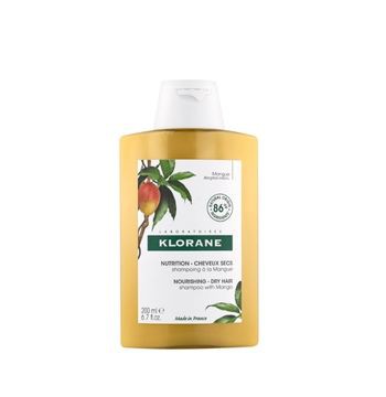 Klorane – Shampoing Nutrition à la Mangue – Cheveux secs 200 ml