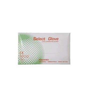 Select Glove Latex Examination Medium