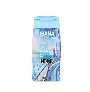 Isana, Men, Sail Away Duschgel 3 in 1